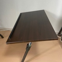 【購入済】テーブル　折り畳み　昇降式の画像
