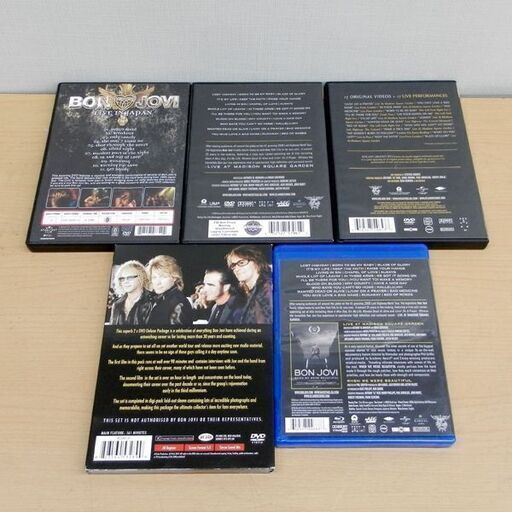 DVD BD BON JOVI ボンジョビ 5枚セット 輸入盤 札幌 西野