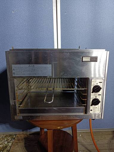 Y!　リンナイ ペットミニ 上火式グリラー KG98-30069 LPガス用 焼き器・厨房機器・業務用
