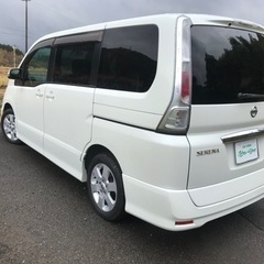 セレナ 21年 車検4年10月 9万㌔ ナビ 両側パワスラ Bカメラ ETCの画像