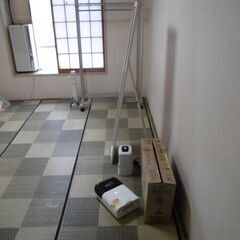 500円・ミニファンヒーター・布団乾燥機・扇風機・鏡　の４点セット・横浜市神奈川区・引取限定★の画像