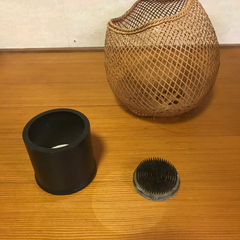 竹籠　花器　生け花　(先着の方と交渉中)