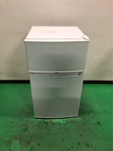 全品半額SALE‼️美品✨ Haier/ハイアール/2017年製/冷凍冷蔵庫/85L/2ドア/JR-N85B/横幅:474mm/奥行き:500mm/高さ:857mm/ランク4//10000円→5000円✨ 1120c3