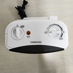 電気温風器　TOREPOKA 　HITACHI　日立　HLT-67　2019年製の画像