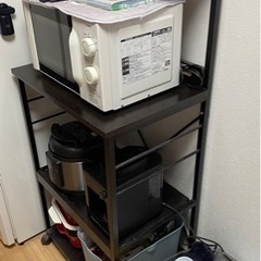 もっと広々としたキッチンへキッチンワゴン レンジ台の画像