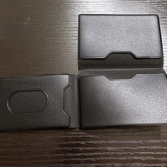 【新品未使用】BEAMS 三つ折りパスケース(ブラック)の画像