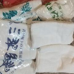 新品✨温泉タオル😌♨️🍶6枚セット+足袋一足プレゼント　複数有るのでお問い合わせください🎵の画像