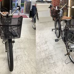 Santasan 電動アシスト自転車 bicycle-454 assist 変速あり 26インチ 充電器/バッテリー付【ユーズドユーズ名古屋天白店】 J1240の画像