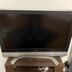 SHARP AQUOS37型　リモコン無し
