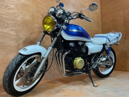 ★お支払い総額 99.8万円★ カワサキ ゼファーχ ZR400C カスタム多数♪ 車検付き R4/5  機関良好♪ 外観良好♪  オールペン！ 走行テスト済み 関東圏内即日配送可能です！