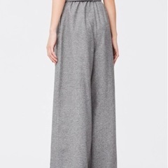 起毛ワイドパンツの画像