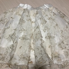 花柄スカート