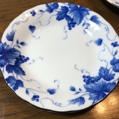 未使用　KURIYAMA 洋食器クリヤマ/金彩ぶどう　皿の画像