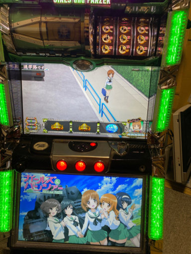 パチスロ　ガルパン 不要機・コンバーター付き
