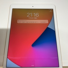 【終了】iPad Air2 16GB wi-fiモデル（ゴールド）の画像