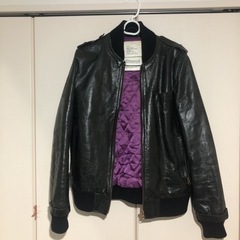 レザー　ジャケットの画像