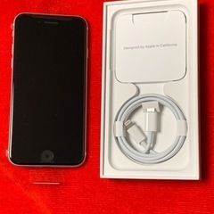 【SIMフリー新品同様品】iPhone SE 第2世代 (SE2) White 64GB