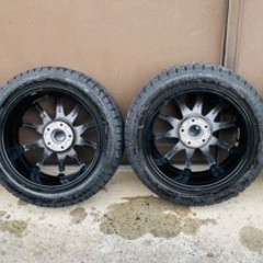 【成約】 215/50R17 スタッドレス アルミホイール 4本セット ダンロップ ウィンターマックス WM01 2020 17×7J +48 レヴォーグ プリウスαの画像
