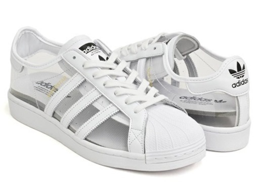 adidas SUPERSTAR スケルトン　zozo限定