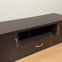 テレビ台　ブラウン