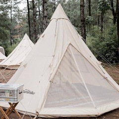 Naturehike ワンポールテント 綿布テント　タープセット