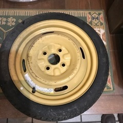 スペアタイヤ　エブリィ　軽自動車　予備タイヤ
