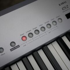 希少 完動美品 KAWAI カワイ デジタルピアノ es2 スリム＆スタイリッシュ 電子ピアノ 上位機種 ウーハー搭載 グッドデザイン賞の画像