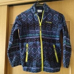 ★☆★☆ ブランド コロンビア アウトドア フリース キッズ S ★☆★☆の画像
