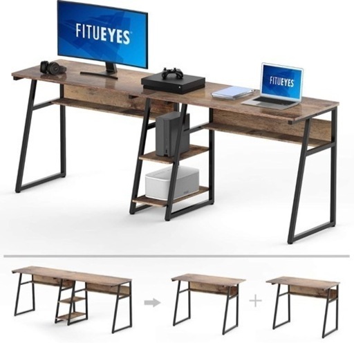 お値下げしました！パソコンデスク 2人用 オフィスデスク PCデスク 机