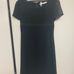 (落札者決定)【値下げ 美品】ef-de ブラックフォーマルセッ...