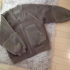 w closet  スウェード×ボア　リバーシブルジャンバー