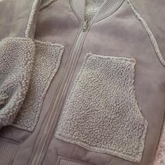 w closet  スウェード×ボア　リバーシブルジャンバーの画像