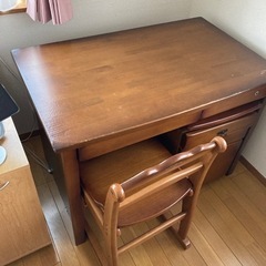 コイズミ　ピーターラビットの学習机セットをお譲りいたします