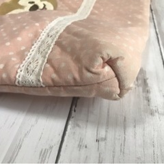 ダッフィー刺繍手さげ袋／シューズ入れ　２枚セットの画像