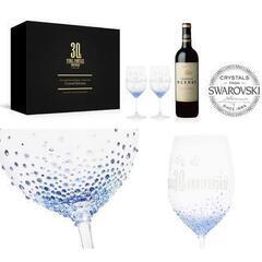 Final Fantasy 30th 記念 限定 Aniversary wine Crystal Edition Pair glass made with SWAROVSKI Crystalの画像