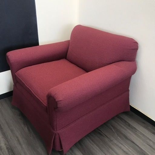 ホテル仕様ソファー　レッド