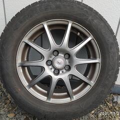 ｱﾙﾐﾎｲﾙ付きｽﾀｯﾄﾞﾚｽ 195/65R15