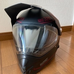 オフロードバイク　ヘルメットの画像