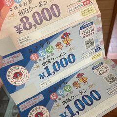 沖縄彩発見クーポン8000円分