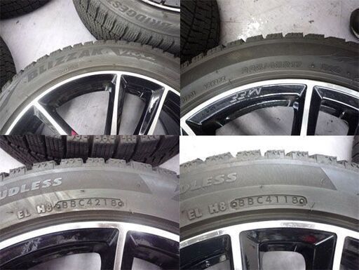 ブリヂストン ブリザック VRX2 2018年 17インチ ４本セット 5穴 MAK MFF 225/45R17 7.5×17 スタッ