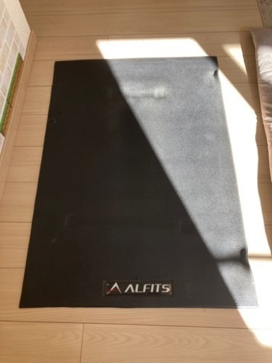 値下げます！エアロバイク　マット付き☆