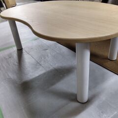 ◎ビーンズ型　ローテーブル　中古品◎の画像