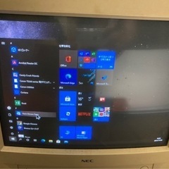 NEC ブラウン管 カラー CRTモニターの画像