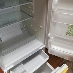 2ドア冷蔵庫　2009年製　SHARP　SJ-C14S-Wの画像