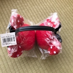 新品未使用　子供ディズニーもこもこイヤーマフ