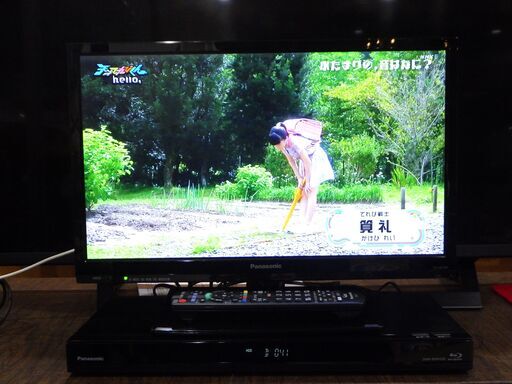 お得セット売り Panasonic  テレビ ブルーレイ レコーダー ディスク DIGA  (ディーガ) DMR-BRW550 TV TH-19E300 19型 2019年製