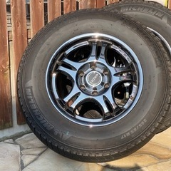 プラド 265/65R17 JAOS VICTRON アルミホイール 4本セットの画像