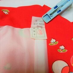 幼児向け　着物　２着　ウールアンサンブル　帯付きの画像