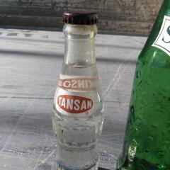 【昭和レトロ】懐かしの瓶ジュース　空き瓶の画像