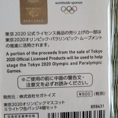 ☆新品☆ミライトワ缶バッチの画像